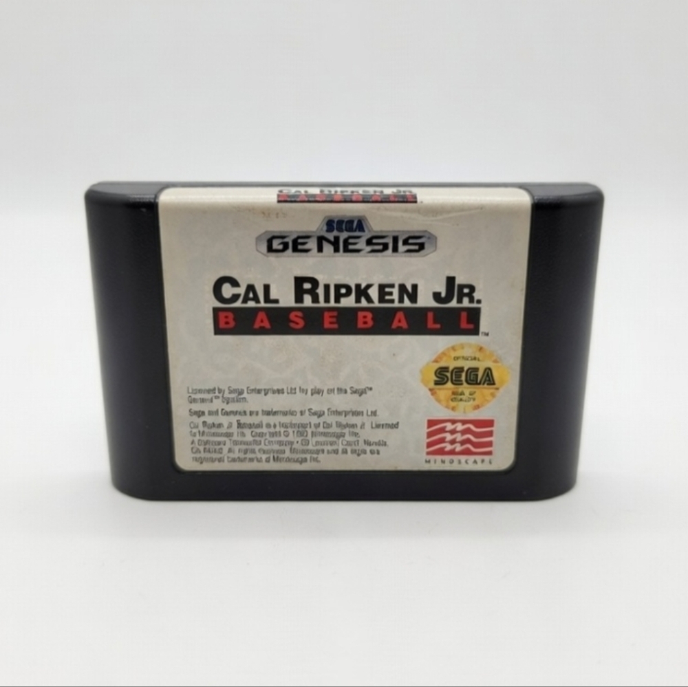 Cal Ripken Jr Baseball 🔥 Sega Genesis 🕹 Vintage Video Game